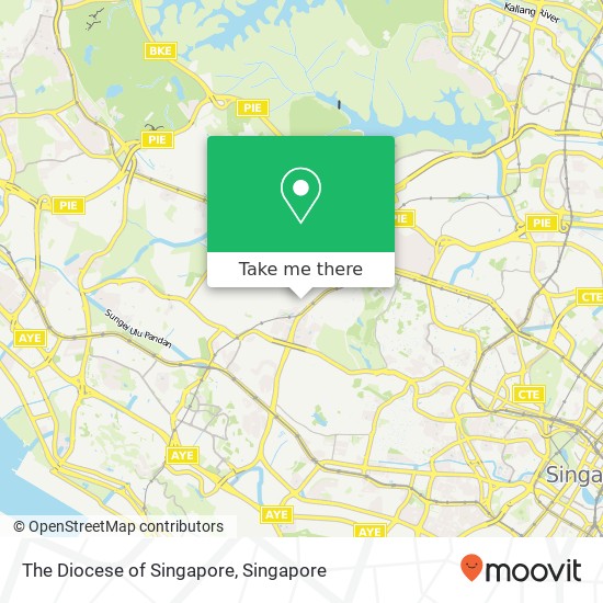 The Diocese of Singapore地图