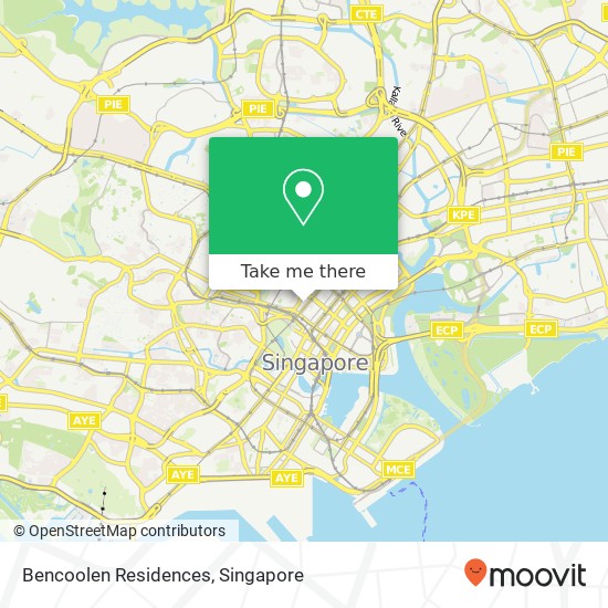 Bencoolen Residences map