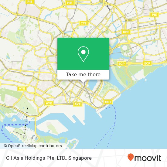 C.I Asia Holdings Pte. LTD.地图