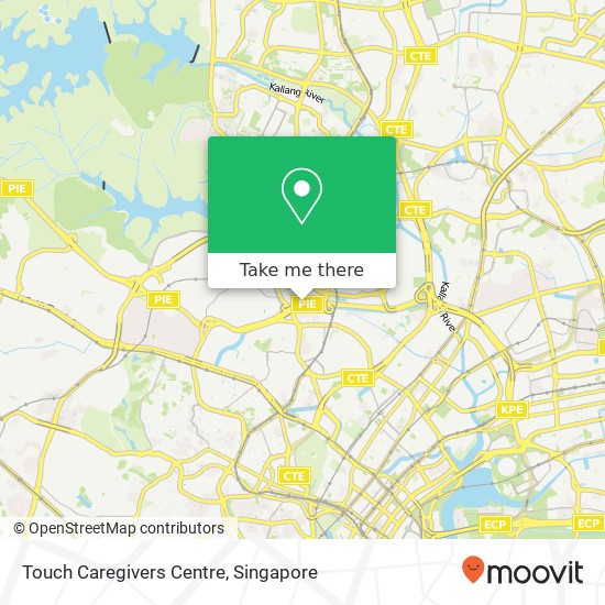 Touch Caregivers Centre map