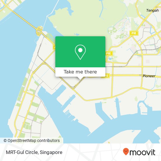 MRT-Gul Circle map