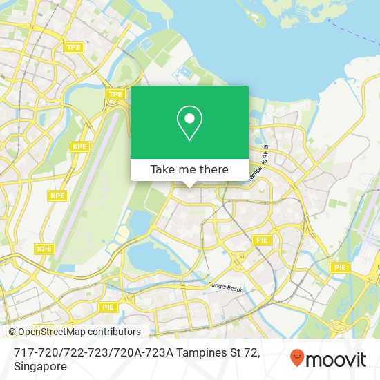 717-720 / 722-723 / 720A-723A Tampines St 72 map