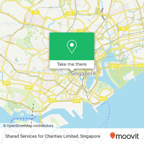 Shared Services for Charities Limited map