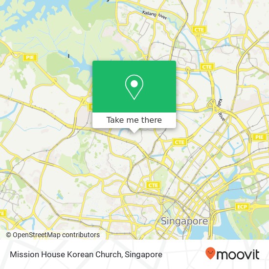 Mission House Korean Church map