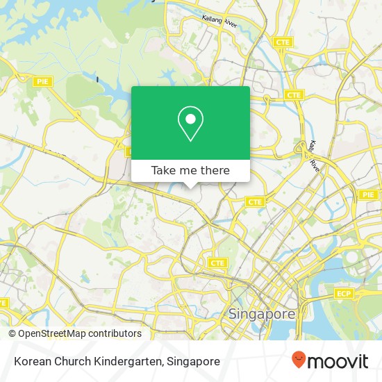 Korean Church Kindergarten map