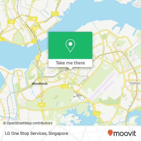 LG One Stop Services map