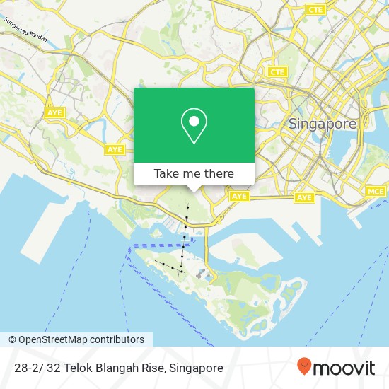 28-2/ 32 Telok Blangah Rise地图