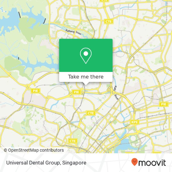 Universal Dental Group map