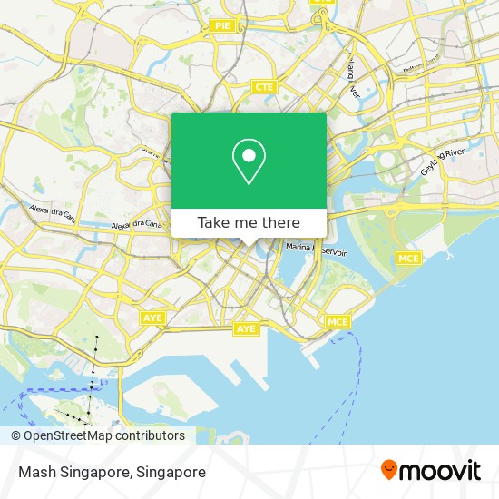 Mash Singapore map