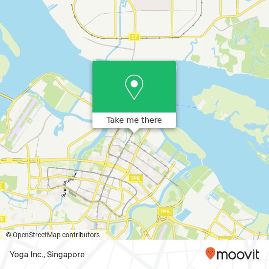 Yoga Inc. map