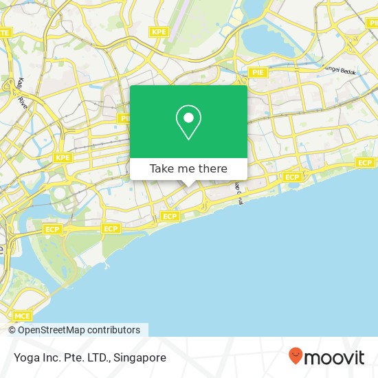 Yoga Inc. Pte. LTD. map