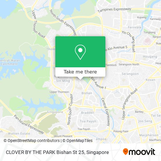 CLOVER BY THE PARK Bishan St 25 map