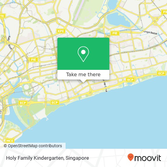 Holy Family Kindergarten map