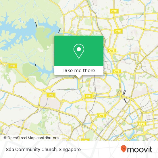 Sda Community Church map