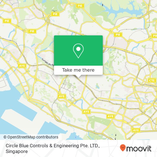 Circle Blue Controls & Engineering Pte. LTD. map