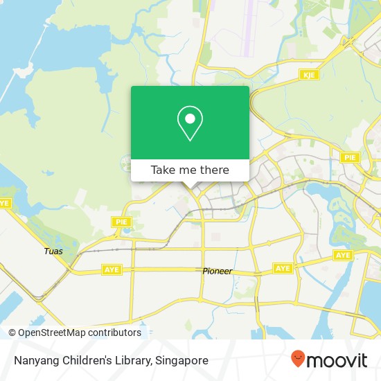 Nanyang Children's Library map