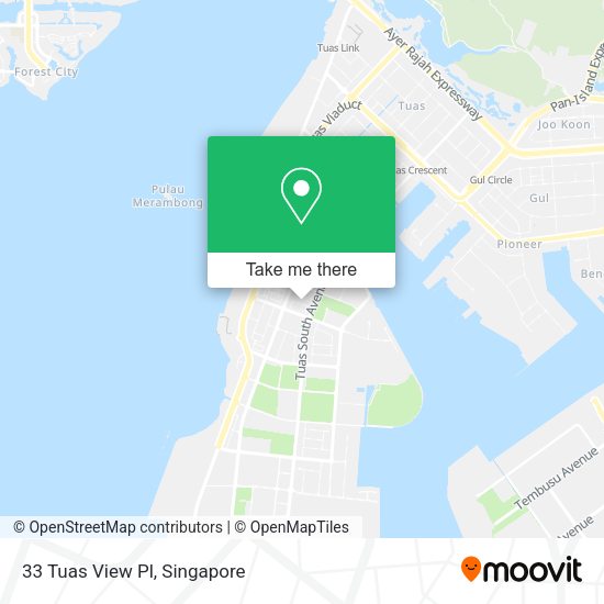 33 Tuas View Pl map