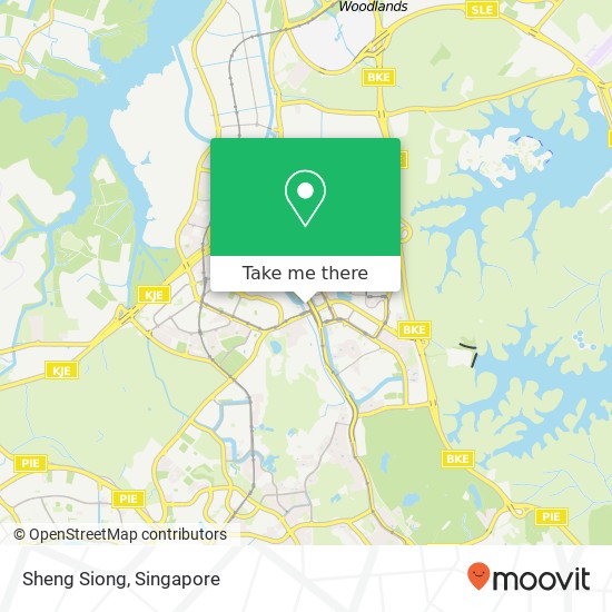 Sheng Siong map