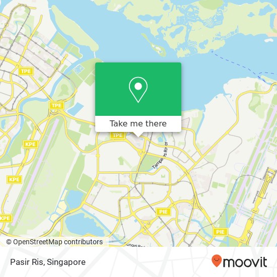 Pasir Ris map