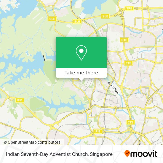 Indian Seventh-Day Adventist Church map