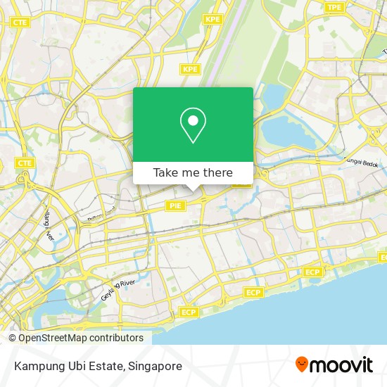 Kampung Ubi Estate地图