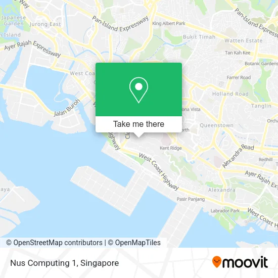 Nus Computing 1地图