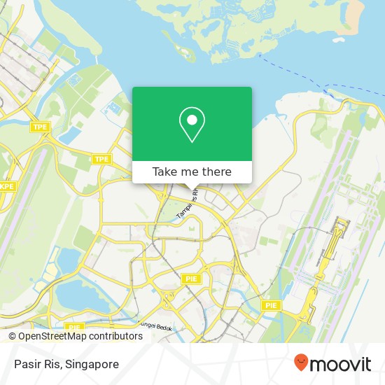 Pasir Ris map