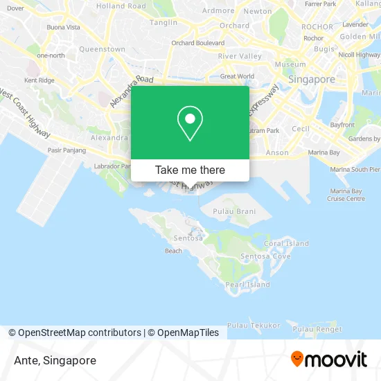 Ante map