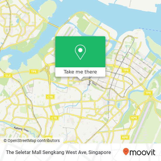 The Seletar Mall Sengkang West Ave map