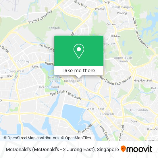 McDonald's (McDonald's - 2 Jurong East) map