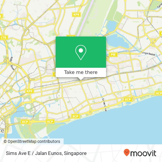 Sims Ave E / Jalan Eunos map