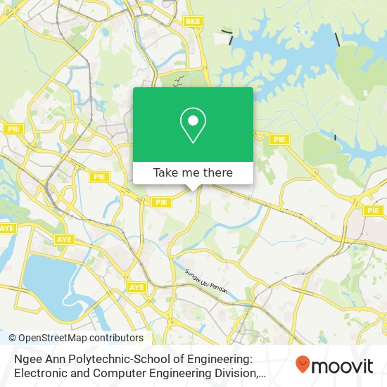 Ngee Ann Polytechnic-School of Engineering: Electronic and Computer Engineering Division map