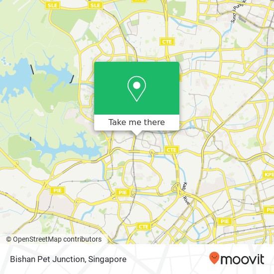 Bishan Pet Junction map