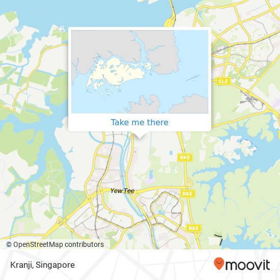 Kranji map