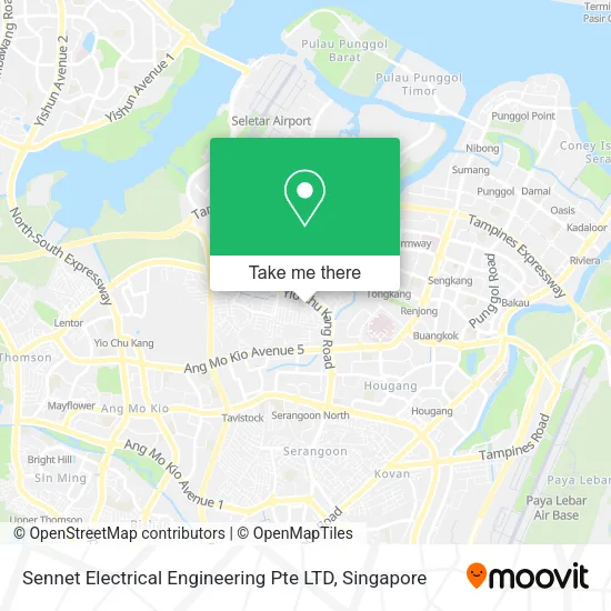 Sennet Electrical Engineering Pte LTD map