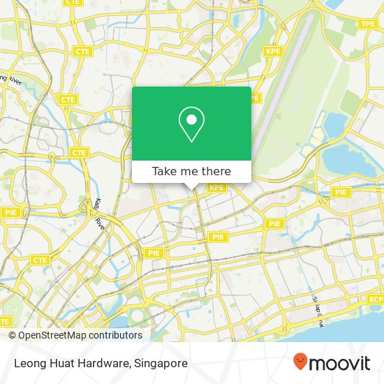 Leong Huat Hardware map