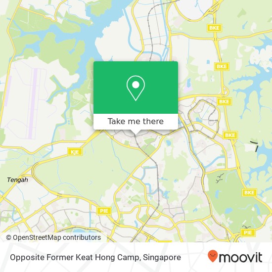 Opposite Former Keat Hong Camp map
