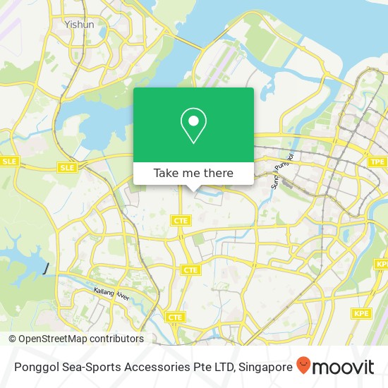 Ponggol Sea-Sports Accessories Pte LTD map