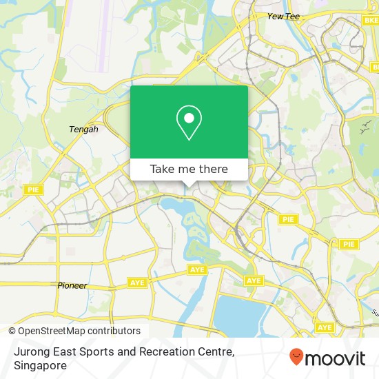 Jurong East Sports and Recreation Centre地图