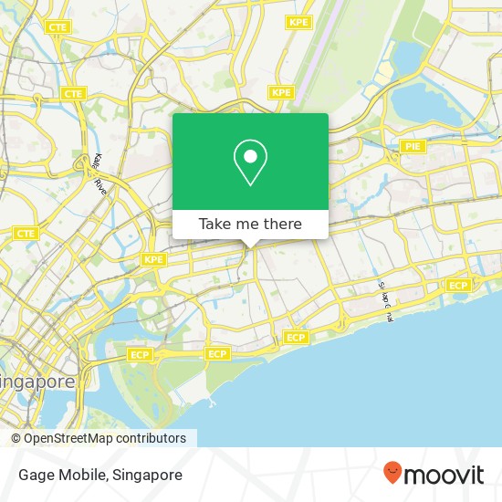 Gage Mobile map