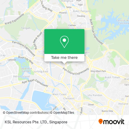 KSL Resources Pte. LTD. map