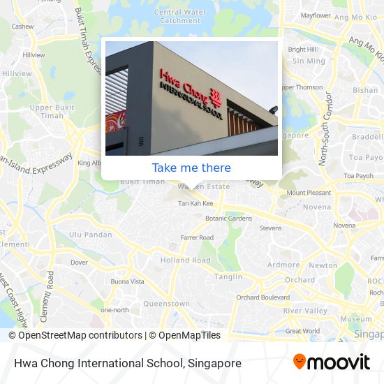 Hwa Chong International School map