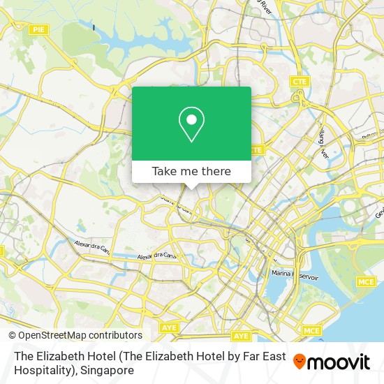 The Elizabeth Hotel (The Elizabeth Hotel by Far East Hospitality) map