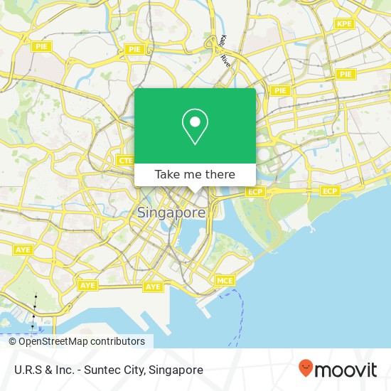 U.R.S & Inc. - Suntec City map