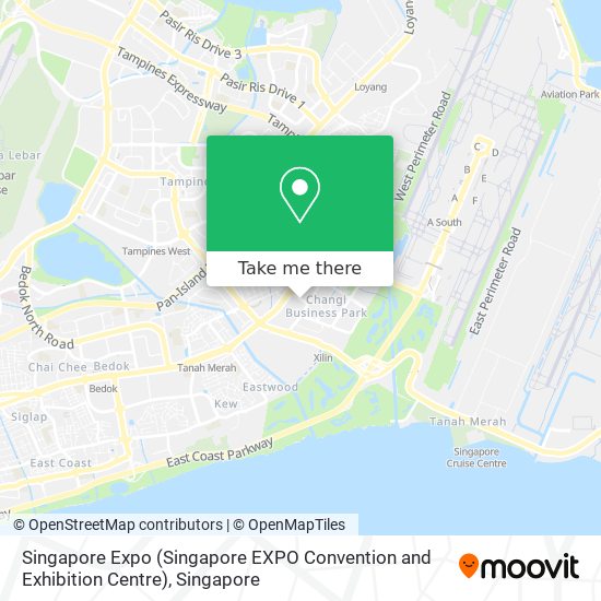 Singapore Expo (Singapore EXPO Convention and Exhibition Centre) map