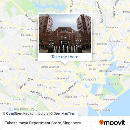 Takashimaya Department Store地图