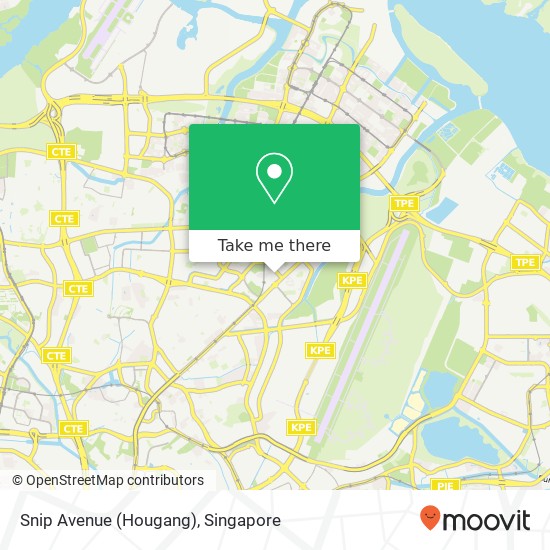 Snip Avenue (Hougang)地图