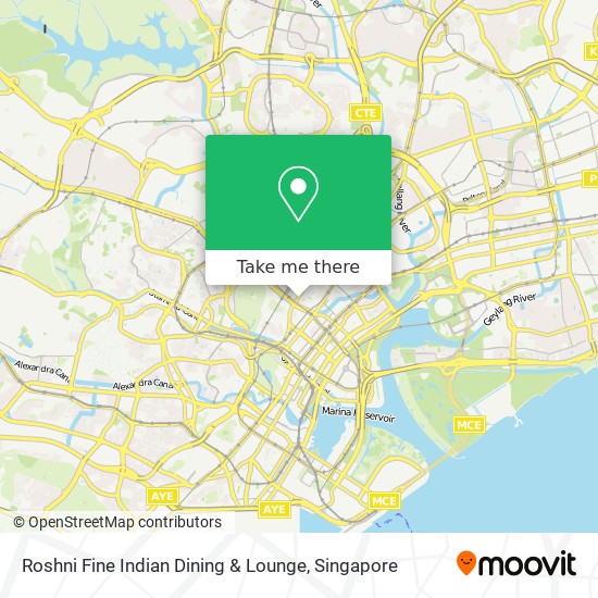 Roshni Fine Indian Dining & Lounge map