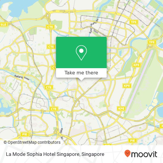 La Mode Sophia Hotel Singapore地图