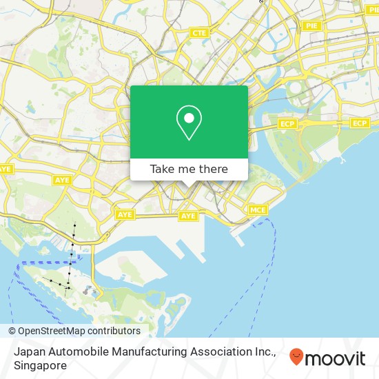 Japan Automobile Manufacturing Association Inc. map